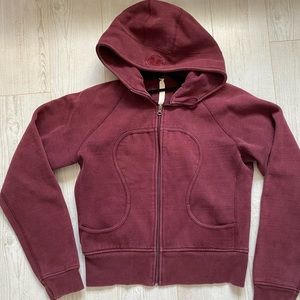 Lululemon Scuba Burgundy